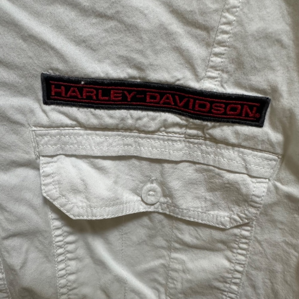 Harley-Davidson Riding Button Shirt Large - Picture 2 of 6